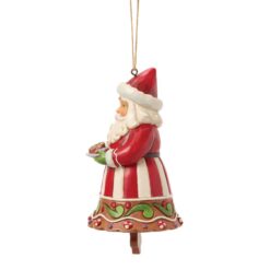 Alternative view of Gingerbread Santa Bell Hanging Ornament 11,5 cm