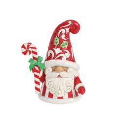 Christmas Gnome with Candy Cane 17 cm
