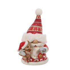 Christmas Gnome with Puppy 14,5 cm