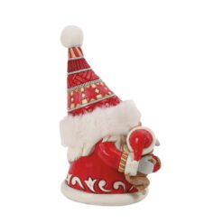 Alternative view of Christmas Gnome with Puppy 14,5 cm