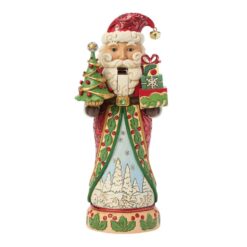 Alternative view of Red & Green Santa Nutcracker 25,5 cm