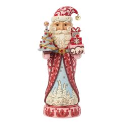 Red & White Santa Nutcracker 25,5 cm