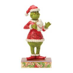 Grinch with Hot Chocolate 22,5 cm