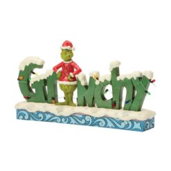 Grinch with Grinchy Sign 15 cm