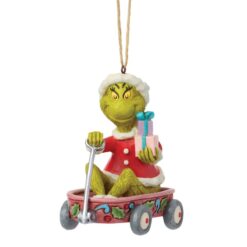 Grinch Wagon Hanging Ornament 9,5 cm