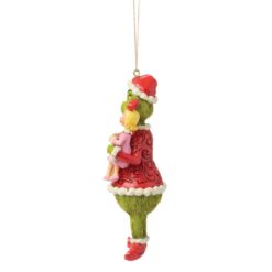 Alternative view of Grinch & Cindy Lou Sign Hanging Ornament 13 cm