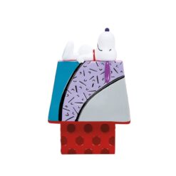 Alternative view of Snoopy on Doghouse Britto 16,5 cm