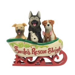 Santa's Rescue Sleigh 9 cm