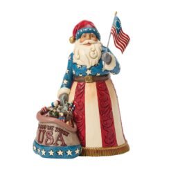 Patriotic Santa 22,5 cm