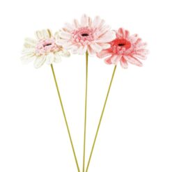 Gerbra Flowers (3 Assorted) 35 cm