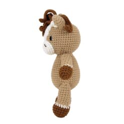 Alternative view of Liam the Highland Cow 20 cm