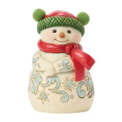 Snowman with Pom Pom Hat 13,5 cm