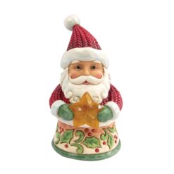 Mini Santa with Star 9 cm