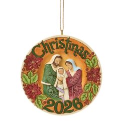 2026 Nativity Hanging Ornament 7,5 cm