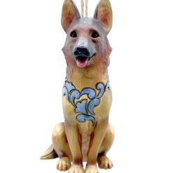 German Shepherd Hanging Ornament 11 cm