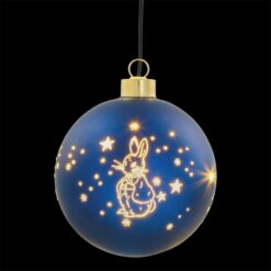 Alternative view of Peter Rabbit™ Ligut-up Bauble 12 cm