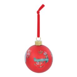Alternative view of Peter Rabbit™ Red Festive Bauble 9,5 cm