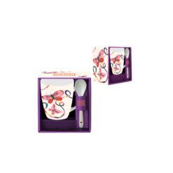 Κούπα Με Κουταλάκι Espresso Butterfly 250 ml 10x9,5 cm
