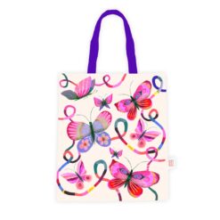 Τσάντα Πάνινη Butterfly 44 cm