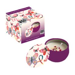 Αρωματικό Κερί Σε Μεταλλικό Κουτί Butterfly 6x4 cm