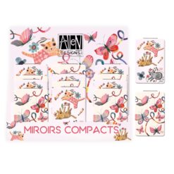 Καθρέπτες Butterfly 12 Ass 9,5x6 cm