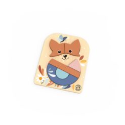 Ξύλινο Παζλ Αλεπού 19x23x1 cm