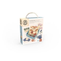 Alternative view of Ξύλινο Παζλ Ζωάκια 16,5x16,5x4 cm