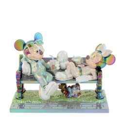 Mickey & Minnie on Chair Figurine 15 cm