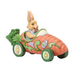 Alternative view of Bunnies on Parade Carrot Car 11 cm