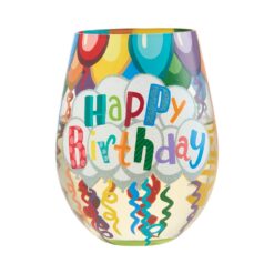 Alternative view of Birthday Streamers Glass 12,5 cm