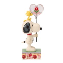 You Make my Heart Float (Snoopy with Heart Balloon Figurine) 18 cm