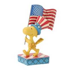 Alternative view of Sweet Liberty (Patriotic Woodstock with Flag Figurine) 11 cm