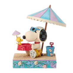 Sandy Toes and a Sunkissed Nose (Snoopy & Woodstock Beach Figurine) 17 cm