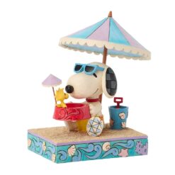 Alternative view of Sandy Toes and a Sunkissed Nose (Snoopy & Woodstock Beach Figurine) 17 cm