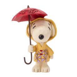 Snoopy in Raincoat Figurine 9 cm