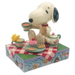 Alternative view of Snoopy & Woodstock Tea & Sweets Figurine 12,5 cm