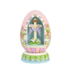Easter Rejoice LED Egg Diorama 16 cm