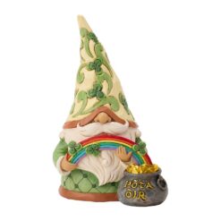 Gnome with Rainbow & Pot of Gold 13 cm
